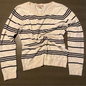 Banana Republic size large elbow patch sweater shirt